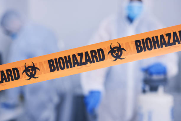 Professional Blood Cleanup technician working in Bellevue, WI
